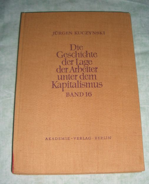 Kuczynski, Geschichte Bd. 16